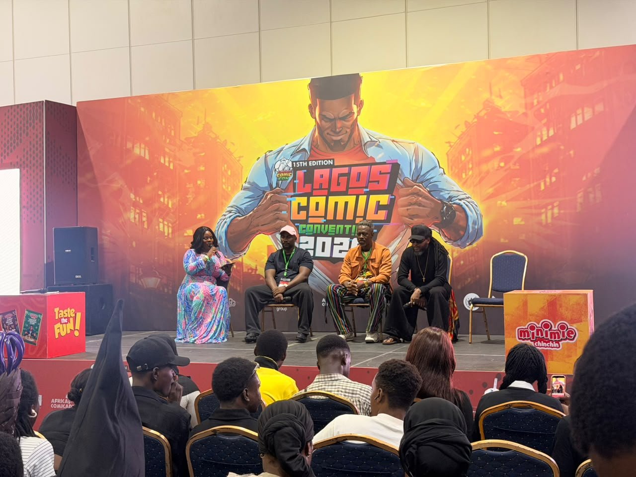 Lagos Comic Convention event production by Jollof & Ads