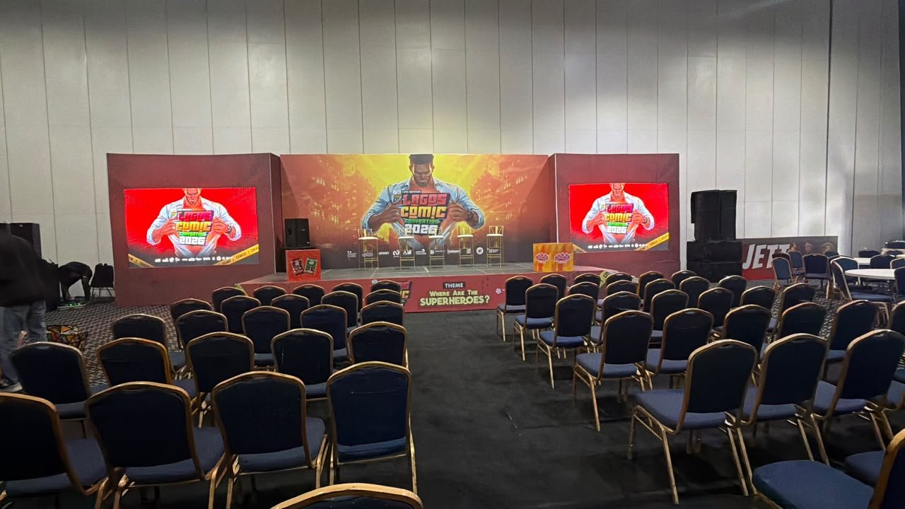 Lagos Comic Convention event activation by Jollof & Ads
